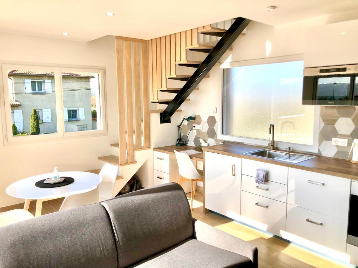 La Parenthese Balneo T2 Cosy De 40M² Avec Terrasse Lejlighed Ternay  Eksteriør billede